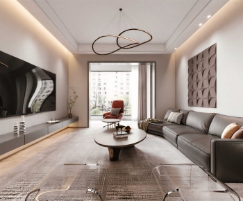 Modern A Living Room-ID:158518088