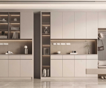 Modern Shoe Cabinet-ID:166023979