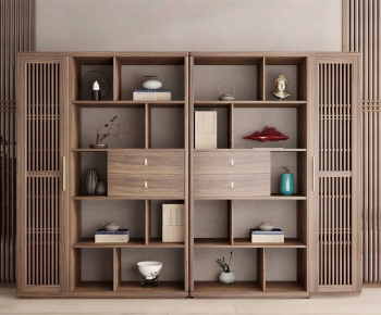 New Chinese Style Bookcase-ID:243135938