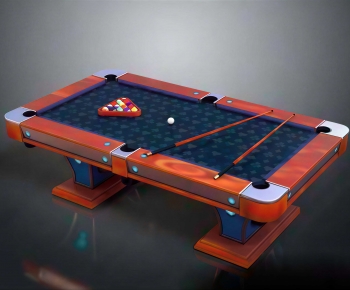 Modern Pool Table-ID:804048062