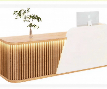 Modern Reception Desk-ID:953480013
