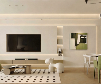 Modern A Living Room-ID:500624909