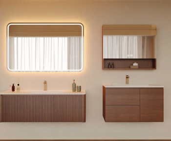 Modern Bathroom Cabinet-ID:457314017
