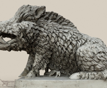 Modern Sculpture Sketch-ID:731684928