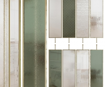Modern Glass Screen Partition-ID:821371084