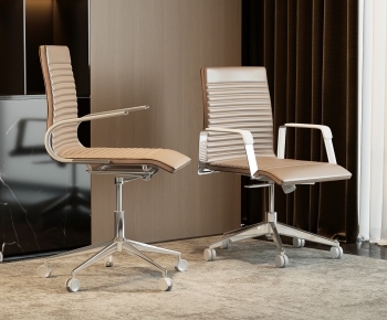 Modern Office Desk And Chair-ID:386171102