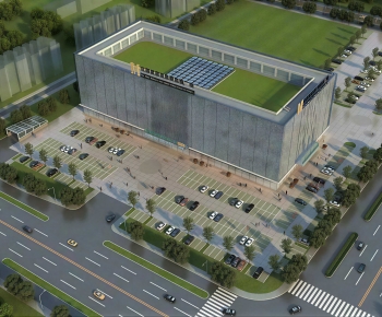 Modern Architectural Bird's-eye View Planning-ID:934308052