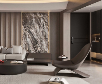 Modern A Living Room-ID:442090995
