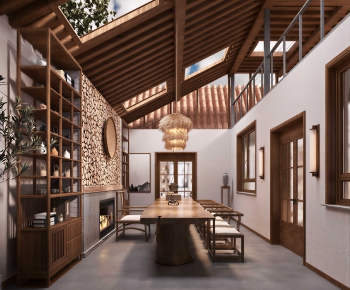 New Chinese Style Teahouse Tea House-ID:319160948