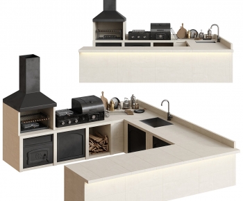 Modern Kitchen Cabinet-ID:394115922