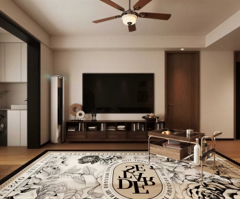 Modern A Living Room-ID:496161943