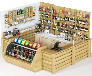 Modern Supermarket Shelf-ID:603893048