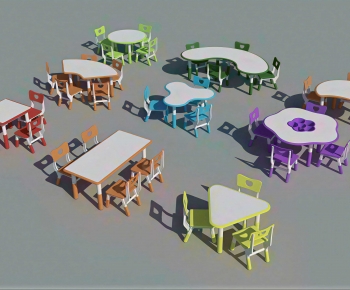 Modern Children's Table/chair-ID:572285892