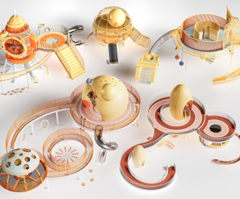 Modern Equipment For Children-ID:900638105