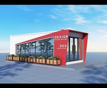 Modern Building Appearance-ID:682312971