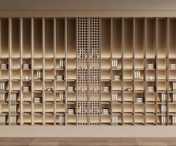 New Chinese Style Decorative Cabinet-ID:341861969