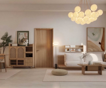 Modern A Living Room-ID:750606067