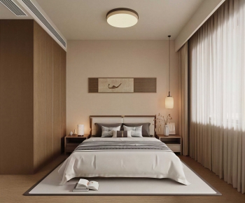 New Chinese Style Bedroom-ID:675157073