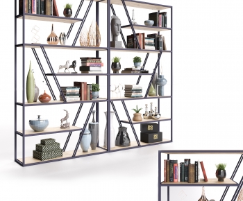 Industrial Style Bookshelf-ID:483227972