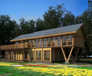 Modern Building Appearance-ID:324054004