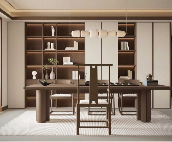 New Chinese Style Tea House-ID:757083892