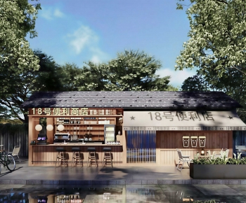 Modern Building Appearance-ID:443500048