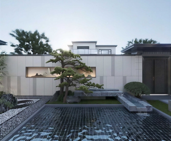 New Chinese Style Courtyard/landscape-ID:311788085