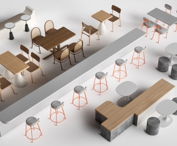 Modern Dining Table And Chairs-ID:106809134