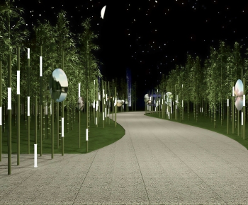 Modern Park Landscape-ID:145219097