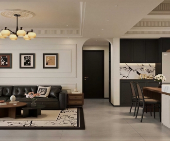 French Style A Living Room-ID:564666998