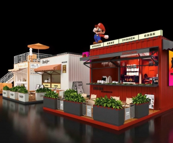 Modern Building Appearance-ID:755666972