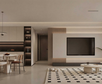 Modern A Living Room-ID:632313979