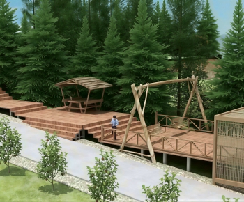 Modern Courtyard/landscape-ID:758654123