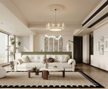 Modern A Living Room-ID:162554986