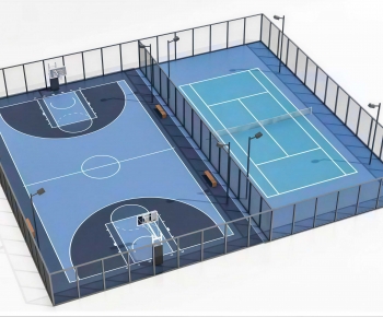 Modern Outdoor Sports Stadium-ID:452131995