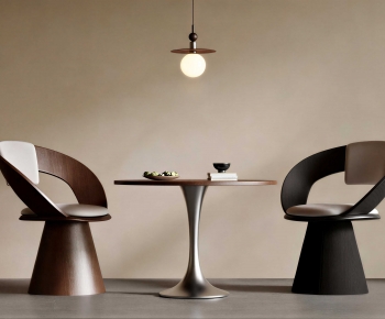 Wabi-sabi Style Leisure Table And Chair-ID:234849938