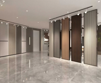 Modern Exhibition Hall-ID:791680859