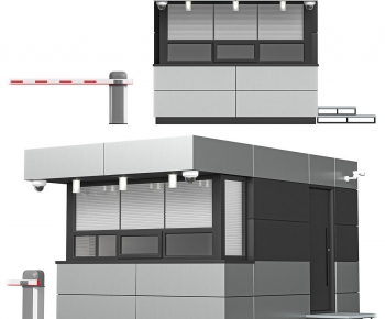 Modern Security Booth-ID:626703985