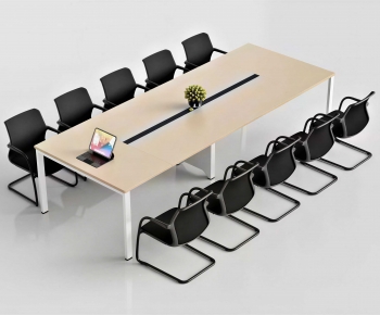 Modern Office Desk And Chair-ID:310250044