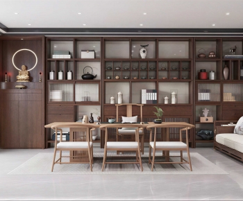 New Chinese Style Tea House-ID:294984102