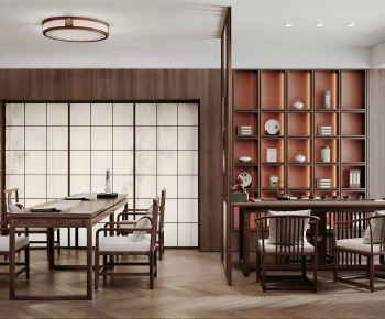 New Chinese Style Tea House-ID:348864081