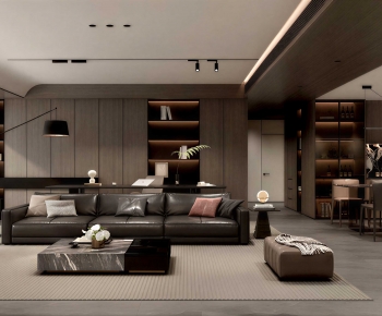Modern A Living Room-ID:863765955