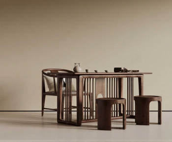 Modern Dining Table And Chairs-ID:989217044