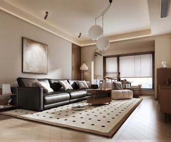 Modern A Living Room-ID:191163063