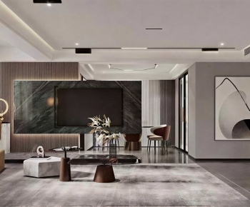 Modern A Living Room-ID:648041968