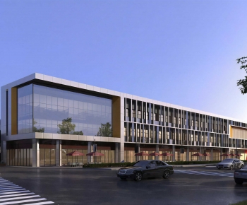 Modern Building Appearance-ID:719800045