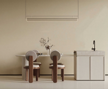 Modern Dining Table And Chairs-ID:668437966