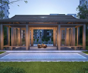 New Chinese Style Pavilion-ID:518594988