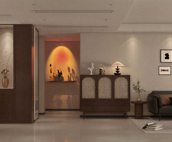 Modern A Living Room-ID:683921103