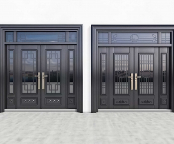 New Chinese Style Entrance Door-ID:986448054